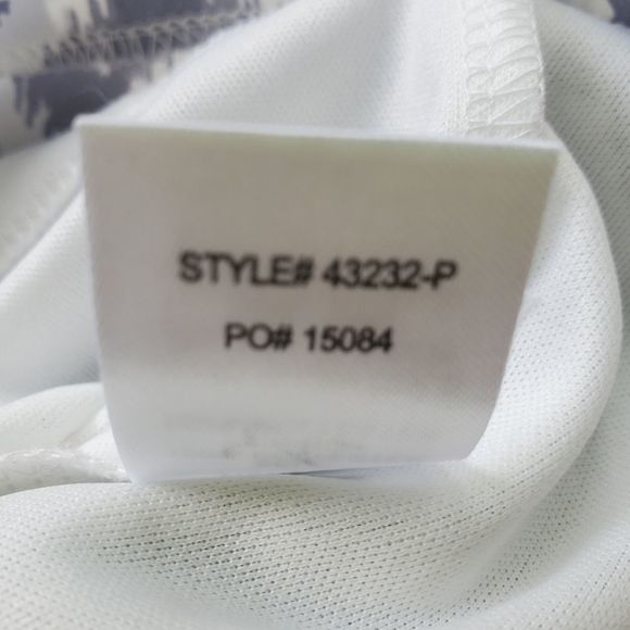 Lulu's Give Me a Print Slate Grey Print Shift Dress Size Small - Picture 7 of 7